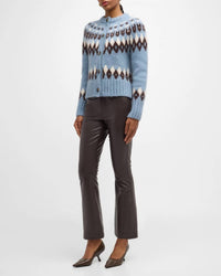 Veronica Beard - Carson High Rise Ankle Flare Pant