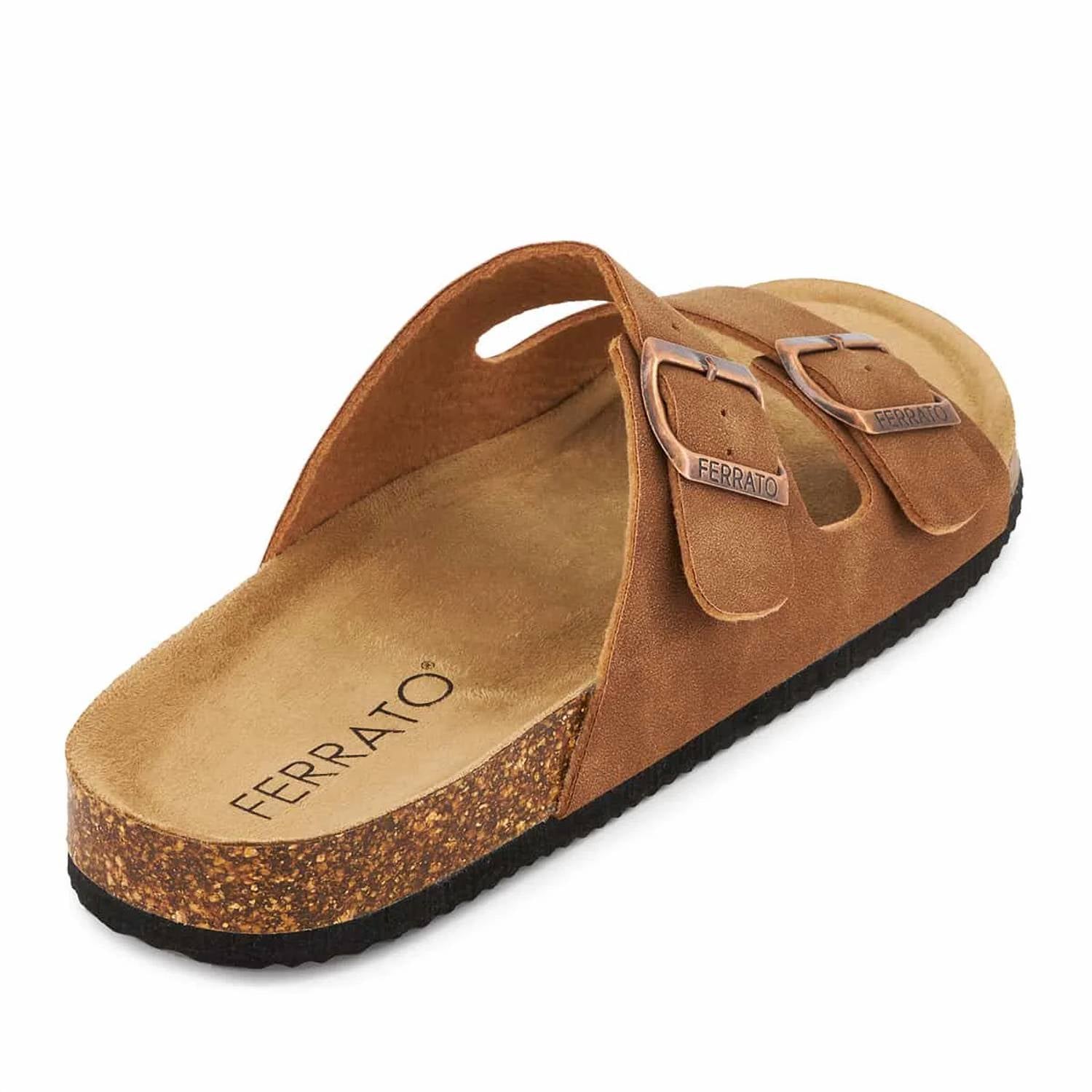 Ferrato - Men's Double Buckle Strap Sandal