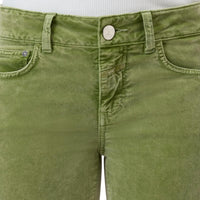 CLOSED Baker Velvet Skinny Jean in pistachio green - women's jeans - view 4