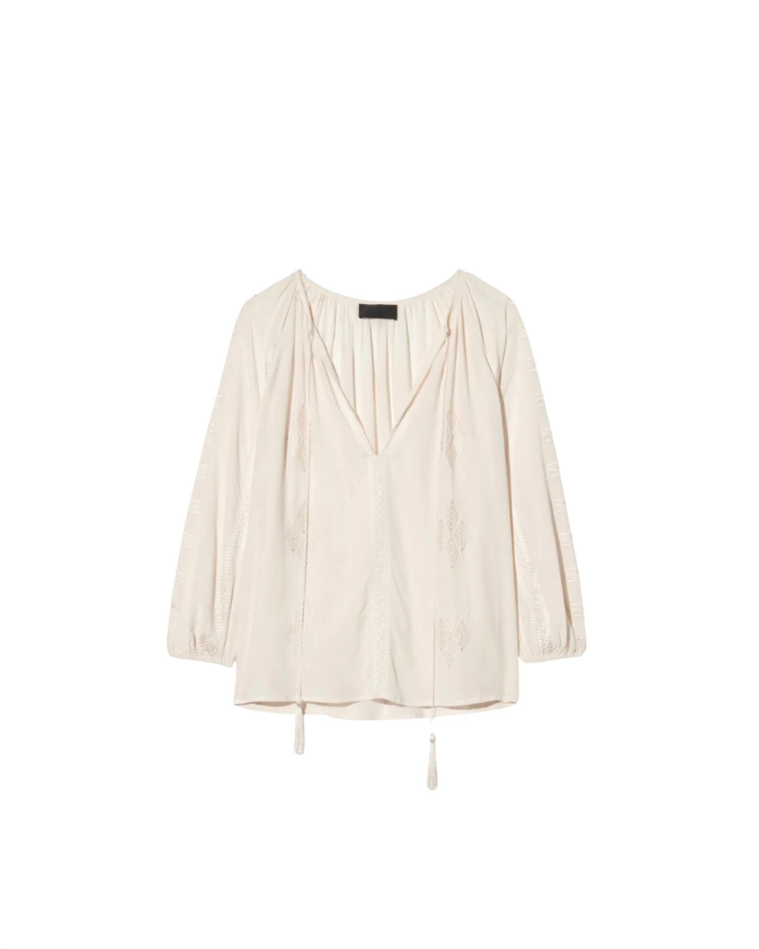 Nili Lotan - Cristo Silk Blouse
