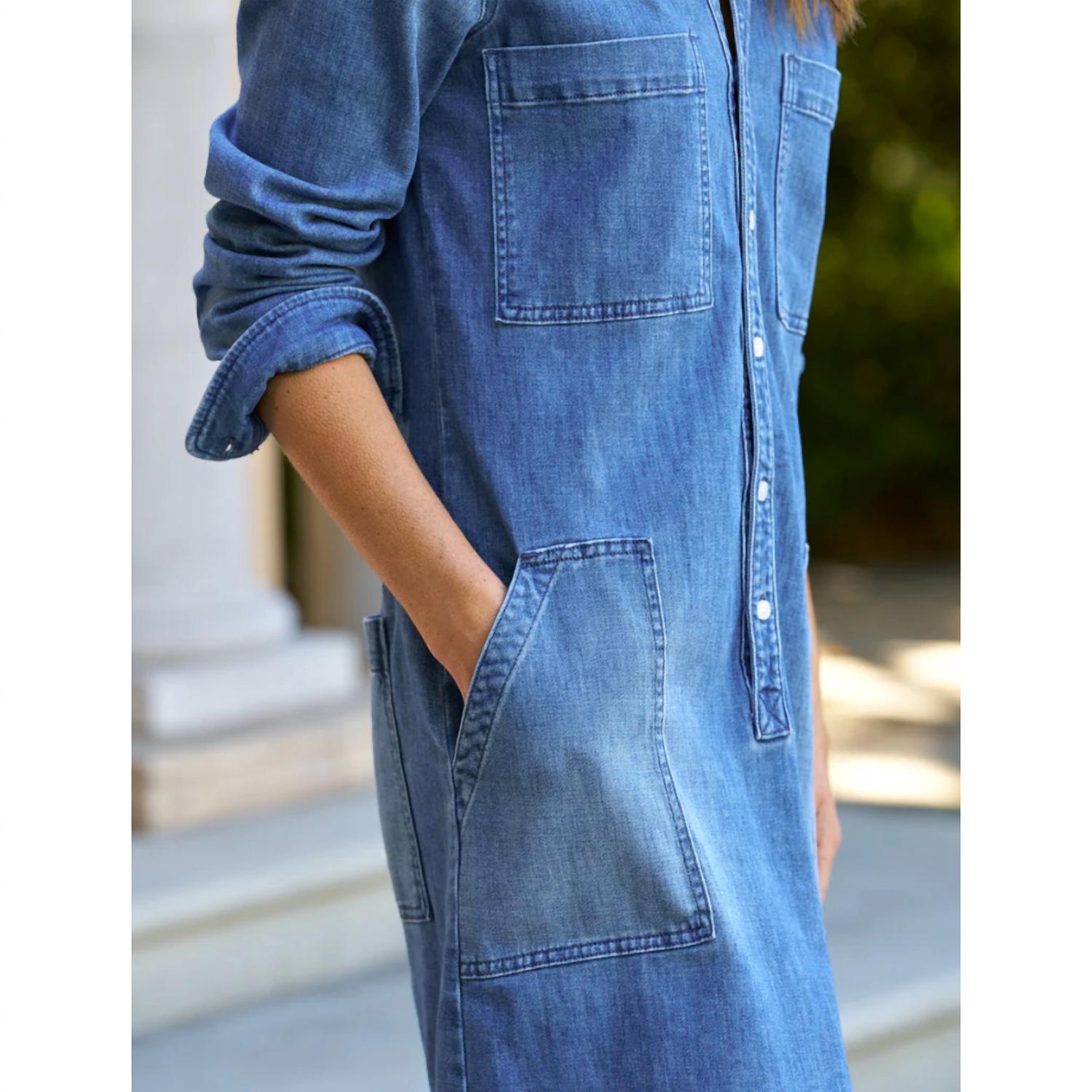 Frank & Eileen - Ireland Utility Denim Dress