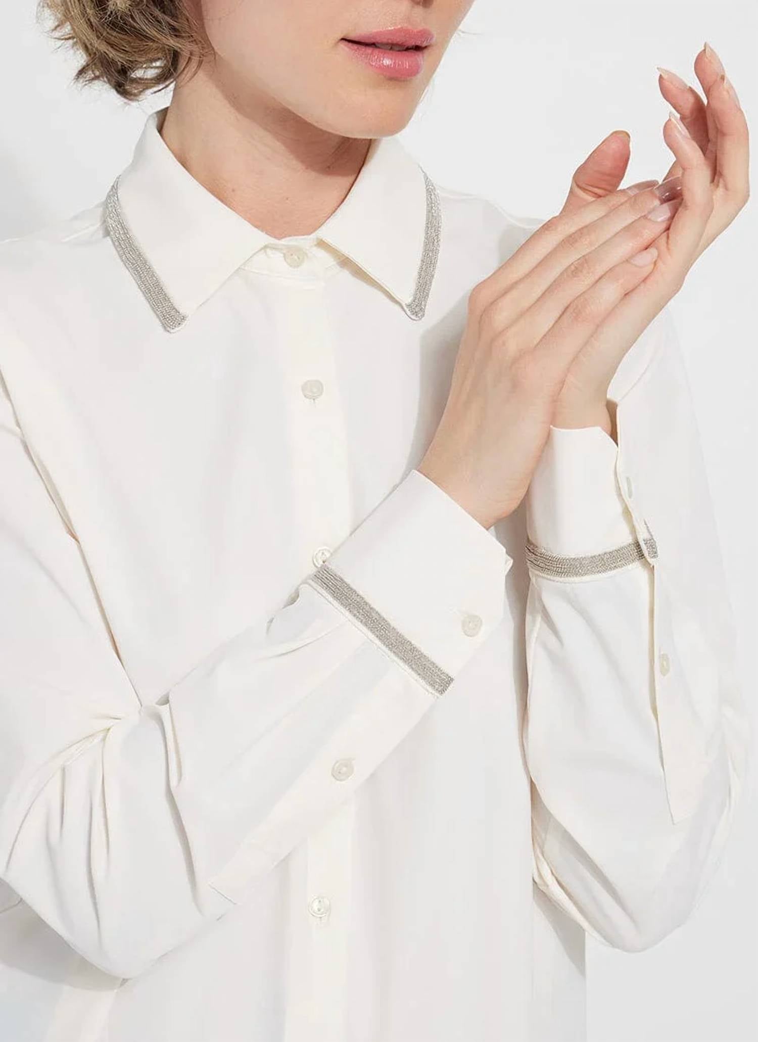 Lysse - Women's Micro Beaded Shirt