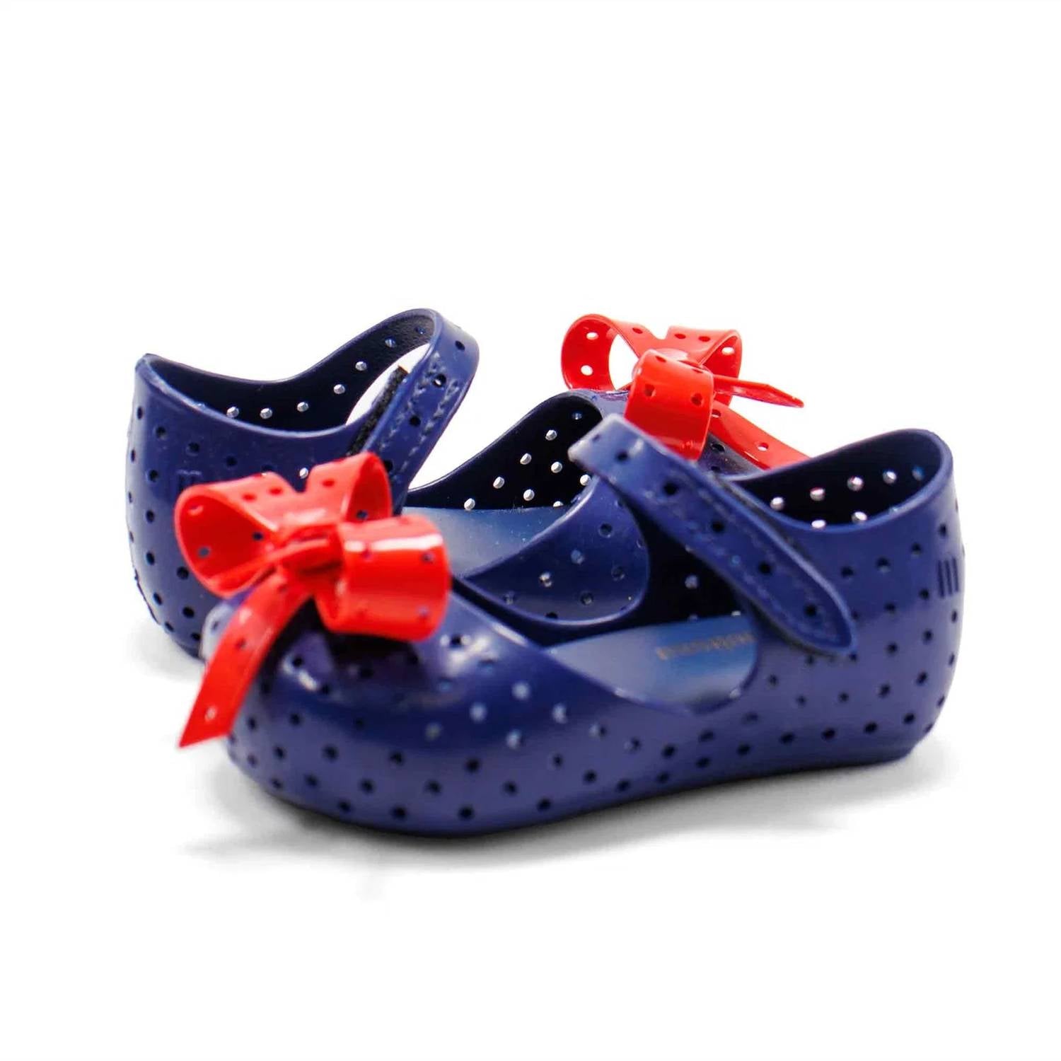 Mini Melissa - Toddler's Mini Furadinha Xi Mary Jane Flat