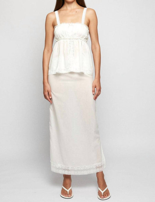 Swf - Lace Babydoll Top