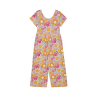Posh Peanut - Girls Scoop Back Jumpsuit