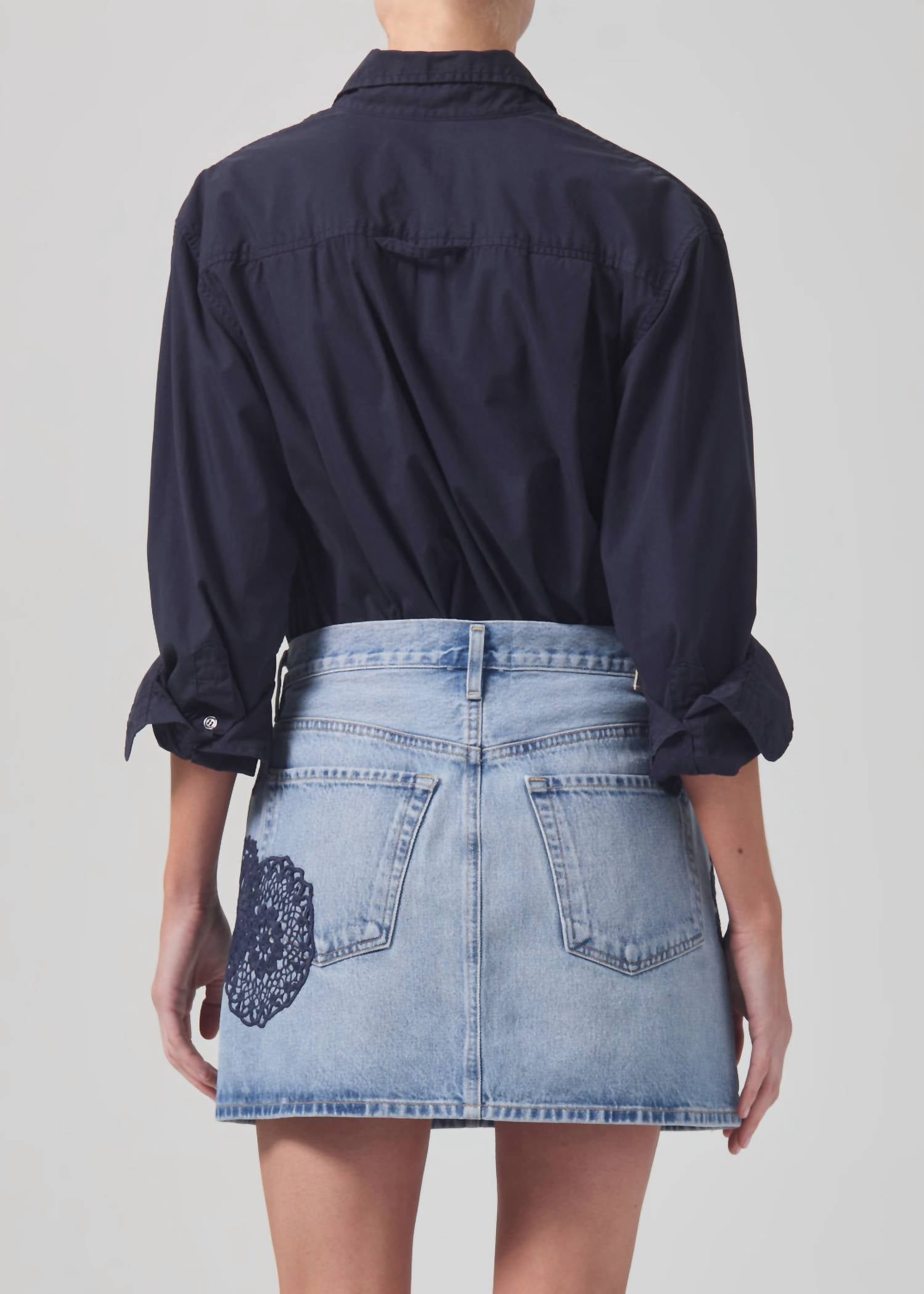 Citizens Of Humanity - Kayla Shrunken Poplin Shirt