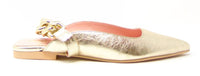 Pretty Ballerinas Women's Yvette Shoe in platino - women's flats - detail view