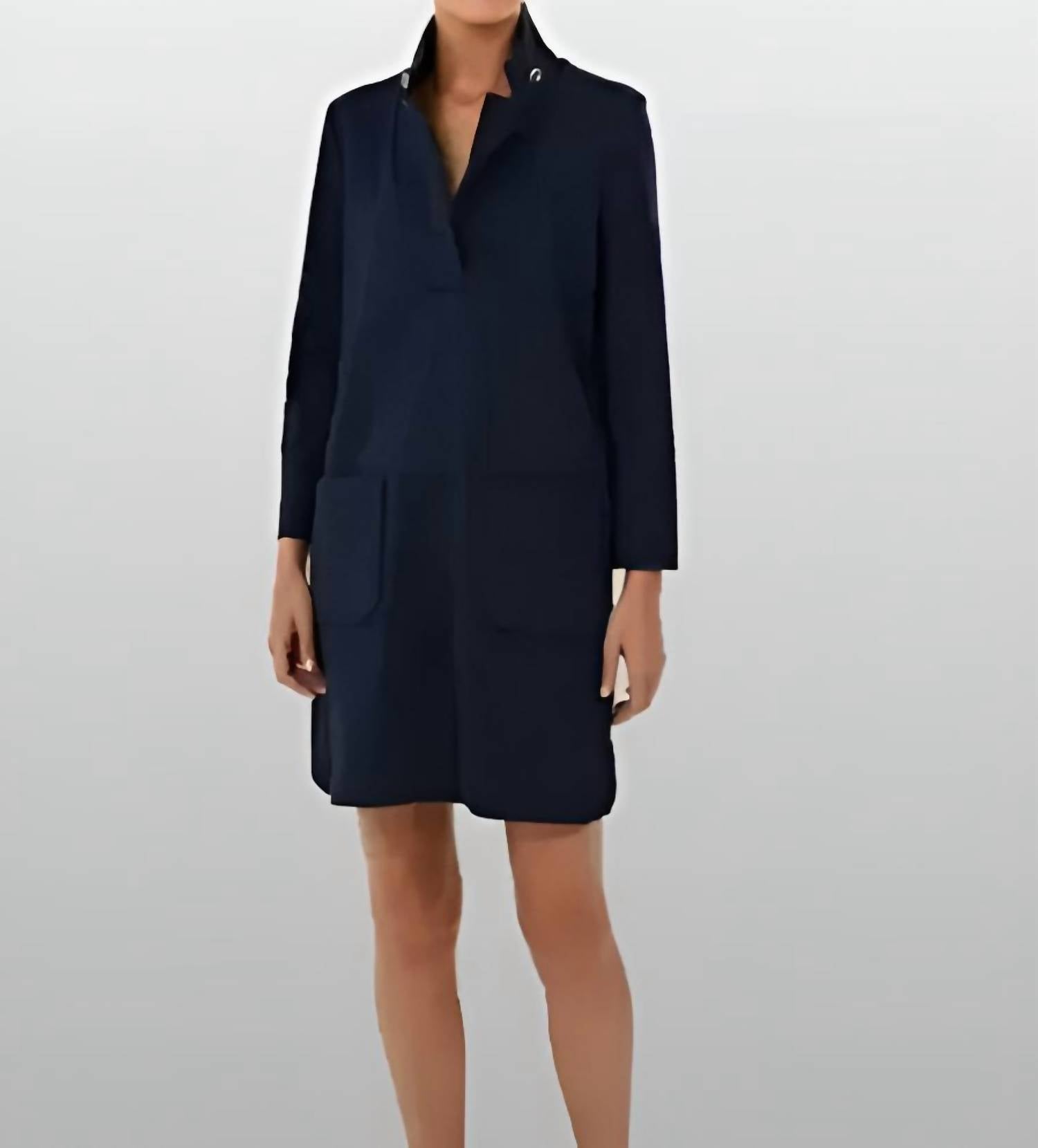 Patty Kim - Simone 3/4 Long Sleeve Shift Mini Dress