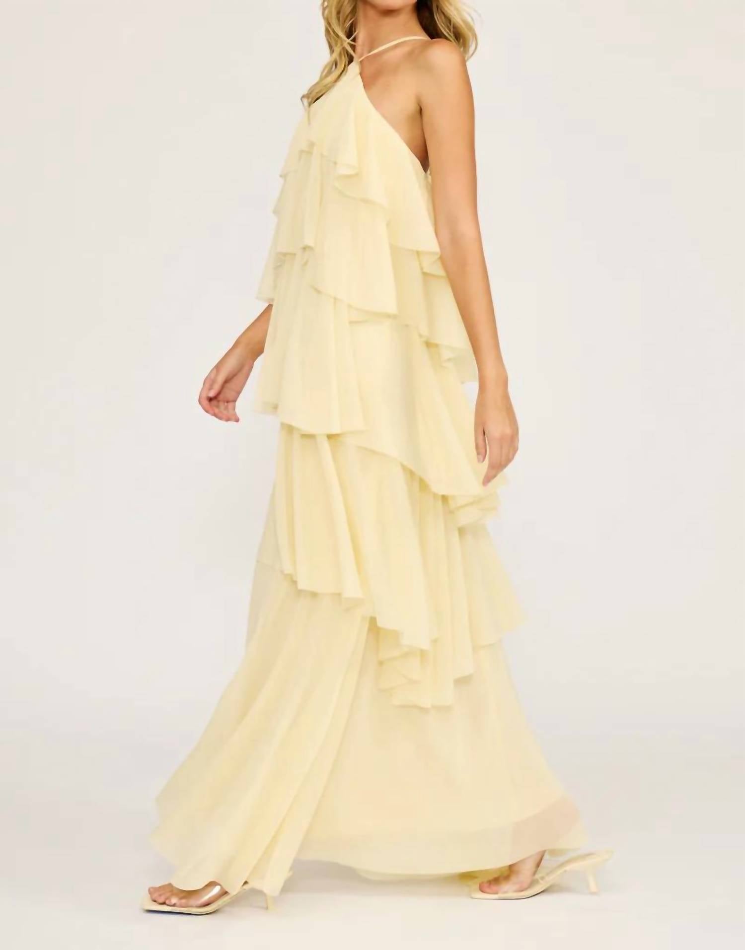 Lucy Paris - Emery Ruffle Dress
