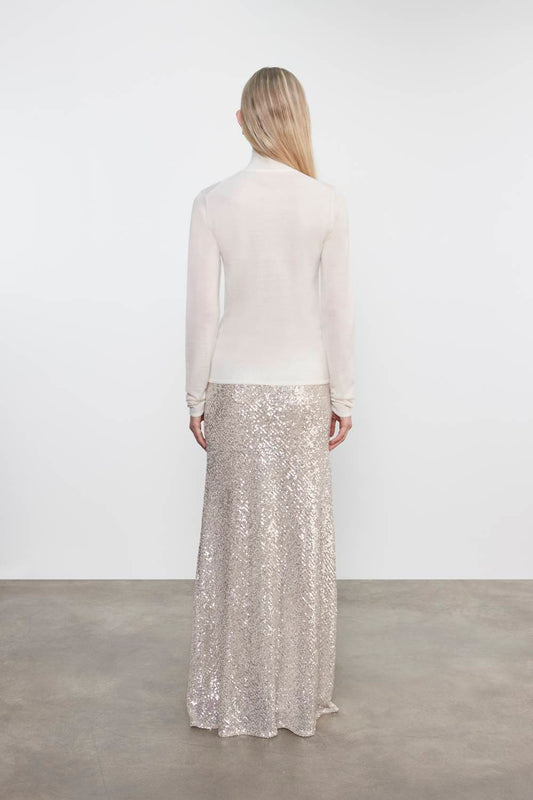 Enza Costa - TISSUE CASHMERE TURTLENECK TOP