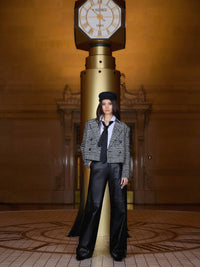 L'Agence - Xoey Cropped Trench Blazer