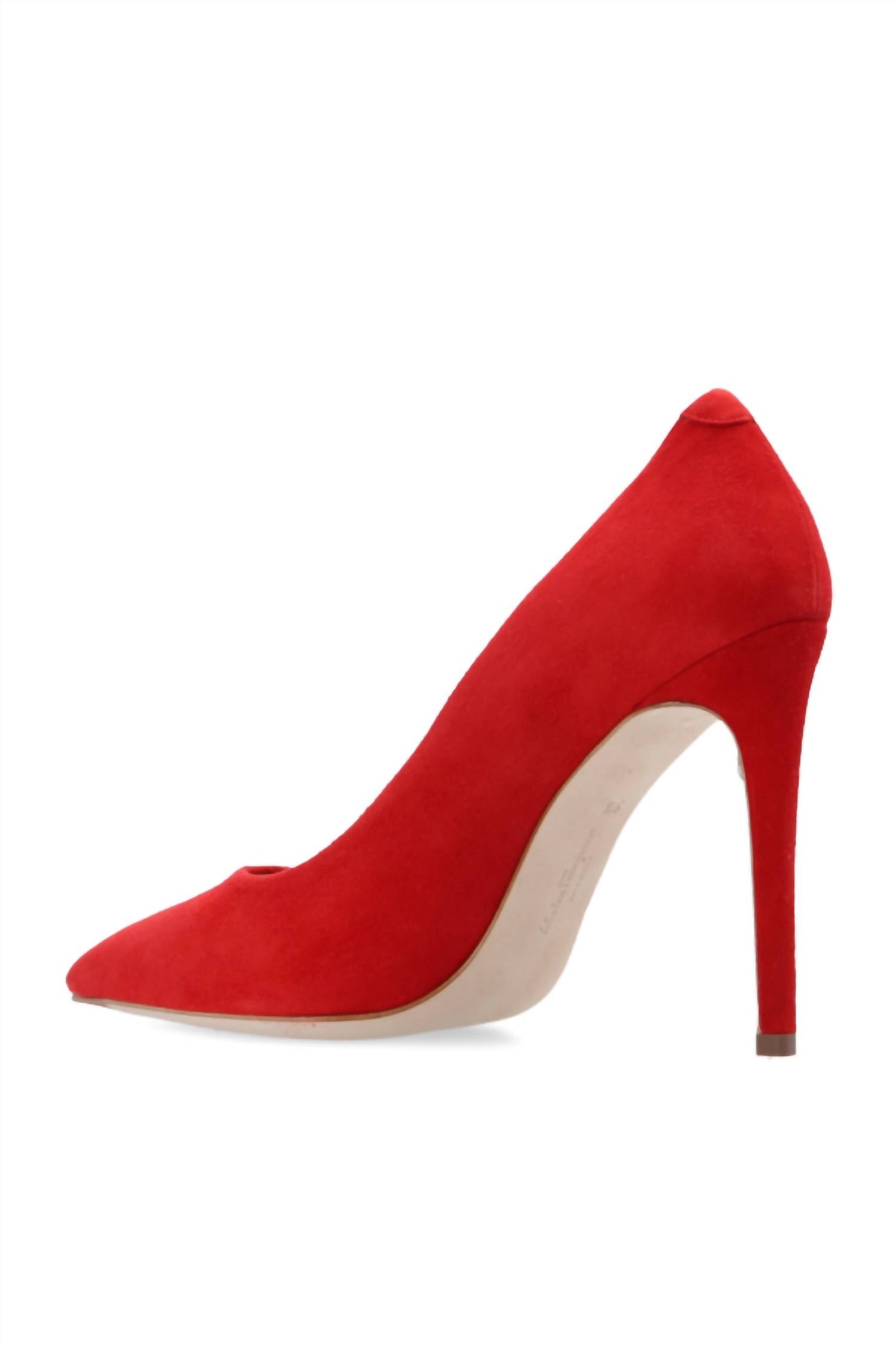 Salvatore Ferragamo - Women's Suede Stiletto Pumps