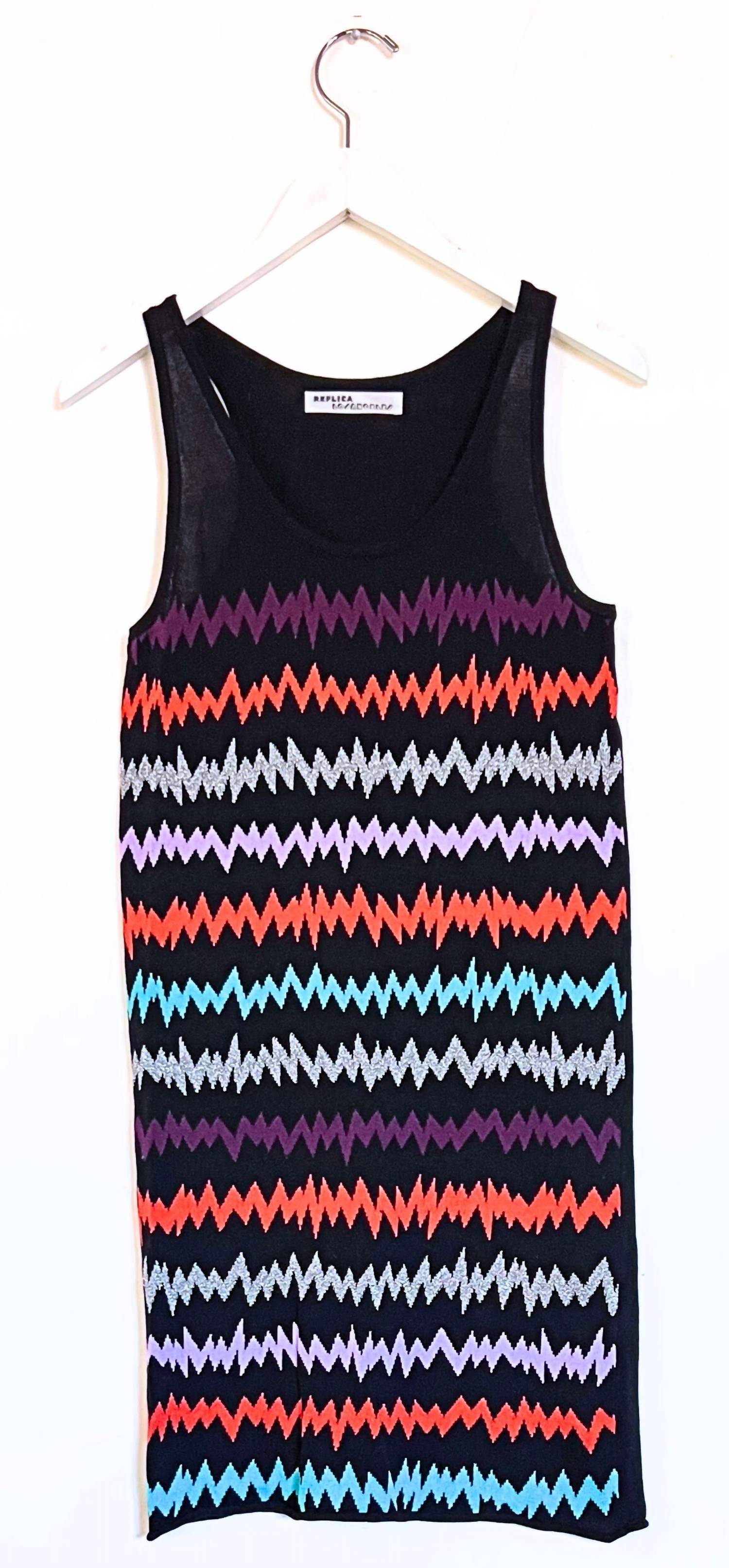 Replica Los Angeles - Women's Electric Stripe Tank Mini Dress