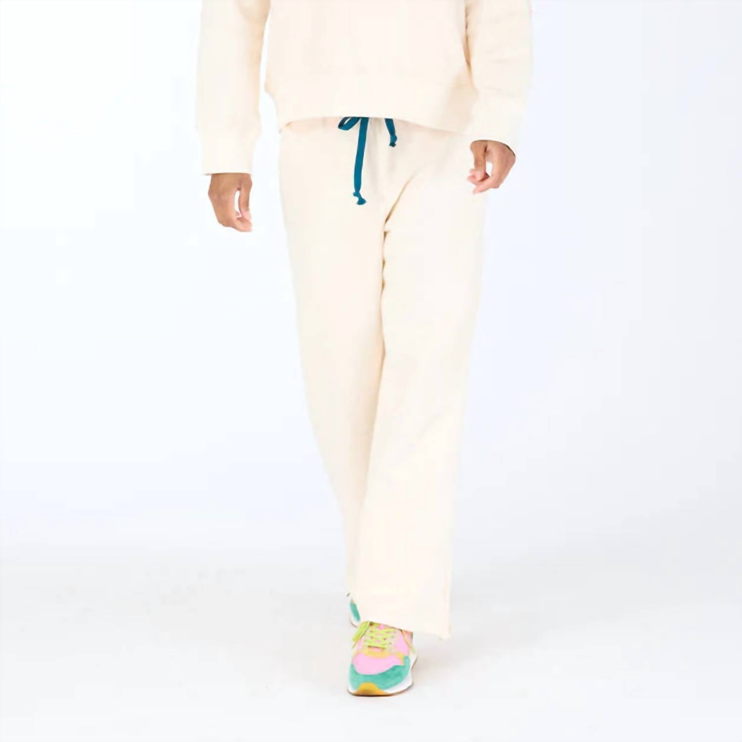 KERRI ROSENTHAL Women's Weekend Barb Sweatpants in canvas - women's pants