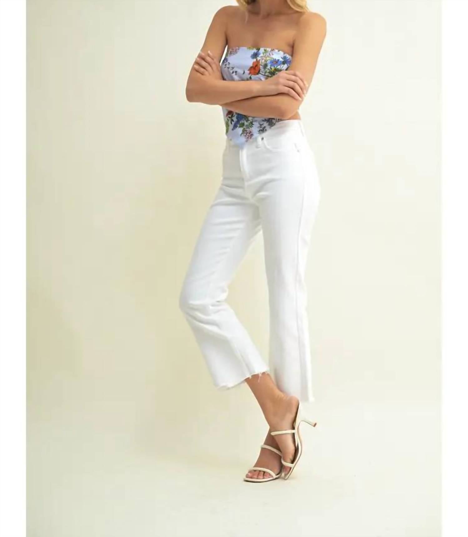 Jbd. - Cropped Kick Flare Jeans