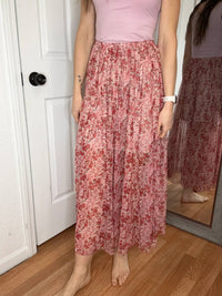 Anniewear - Marcie Floral Midi Skirt