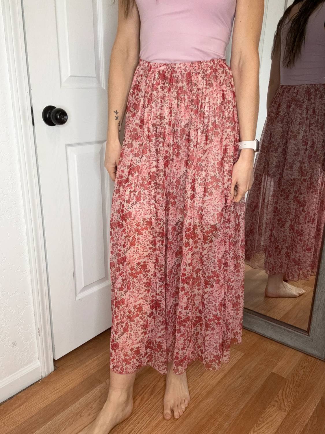 Anniewear - Marcie Floral Midi Skirt
