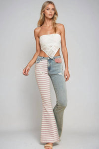 Wisteria Lane - Flag Bellbottom Jeans