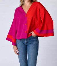 Crosby By Mollie Burch - Esme Long Sleeve Top