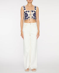 Sea - Catrine Applique Tank Top