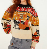 Farm Rio - Naughty Nice Sweater