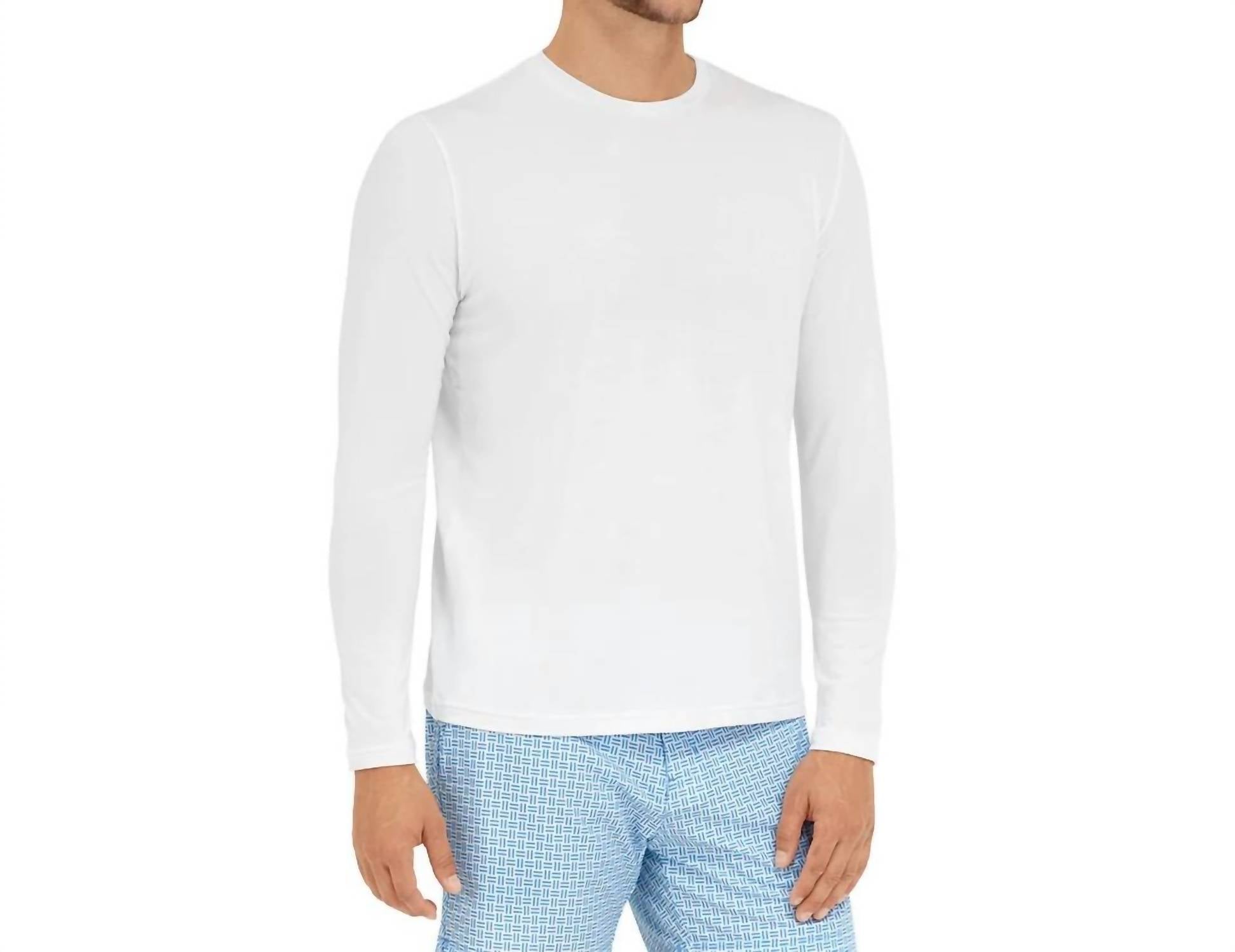 Somewhere Sunny - Men's Upf 50+ Bamboo Everyday Long Sleeve Top