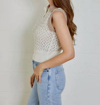 Dh New York - Marlene Sleeveless Polo Top