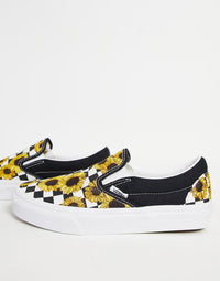 Vans - Women's Customs Sunflowers Classic Loafer Shoes