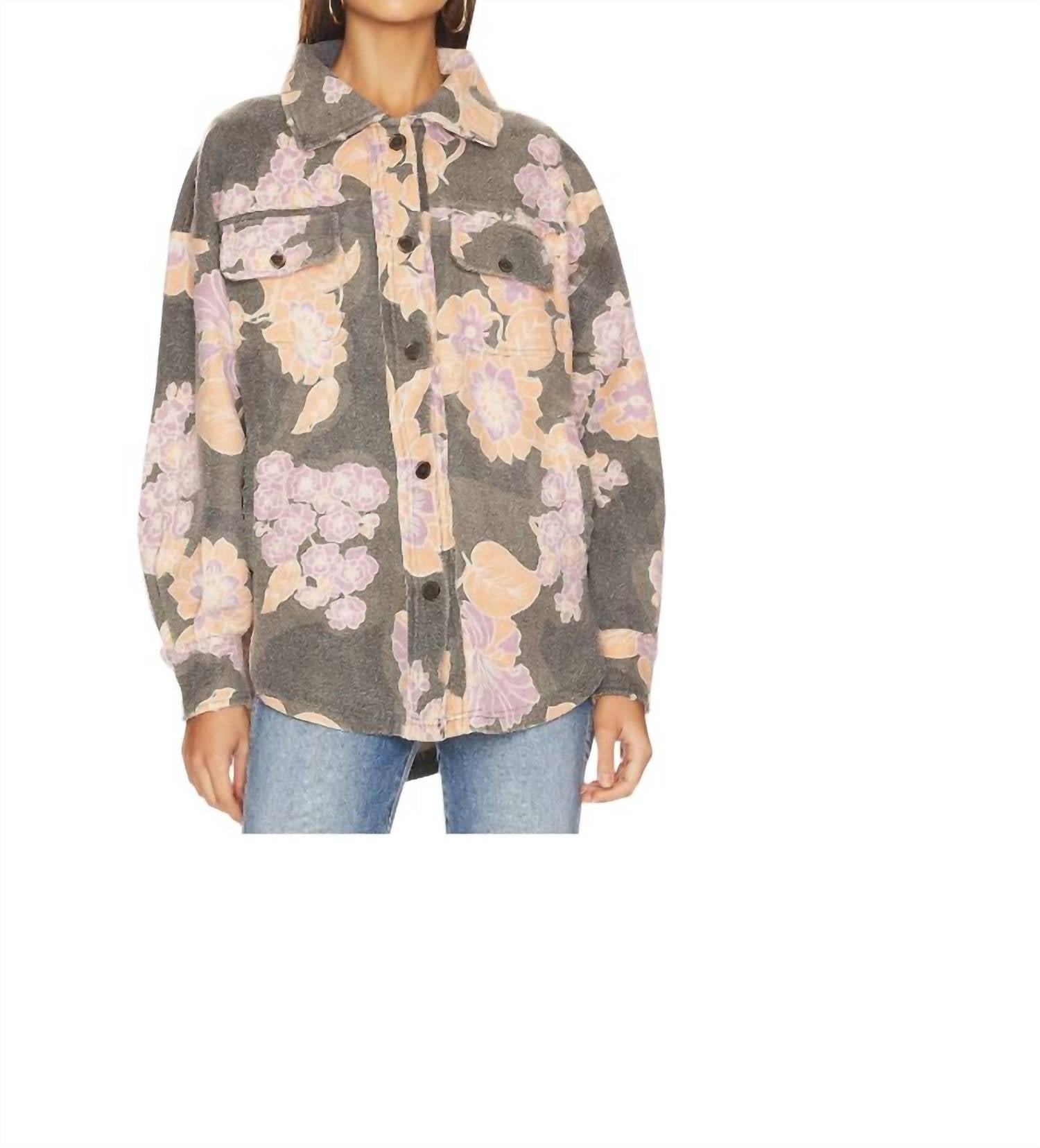 Free People - Printed Ruby Shirt Jacket