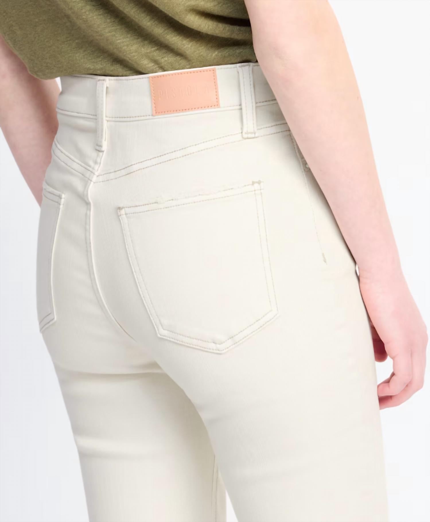 Pistola - Lennon High Rise Crop Boot Jean