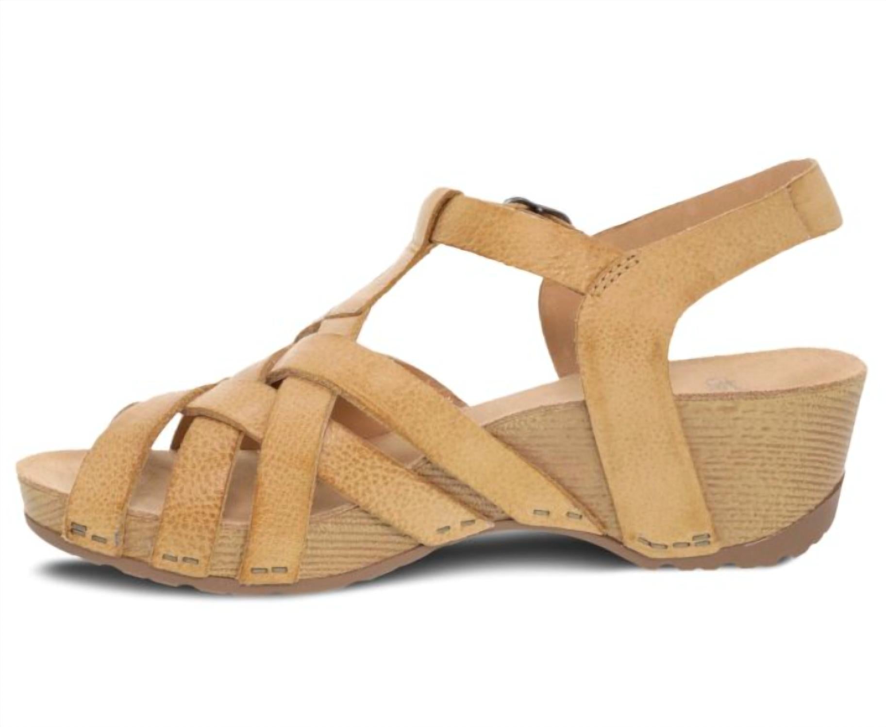 Dansko - Women's Tinley Milled Burnished Sandal