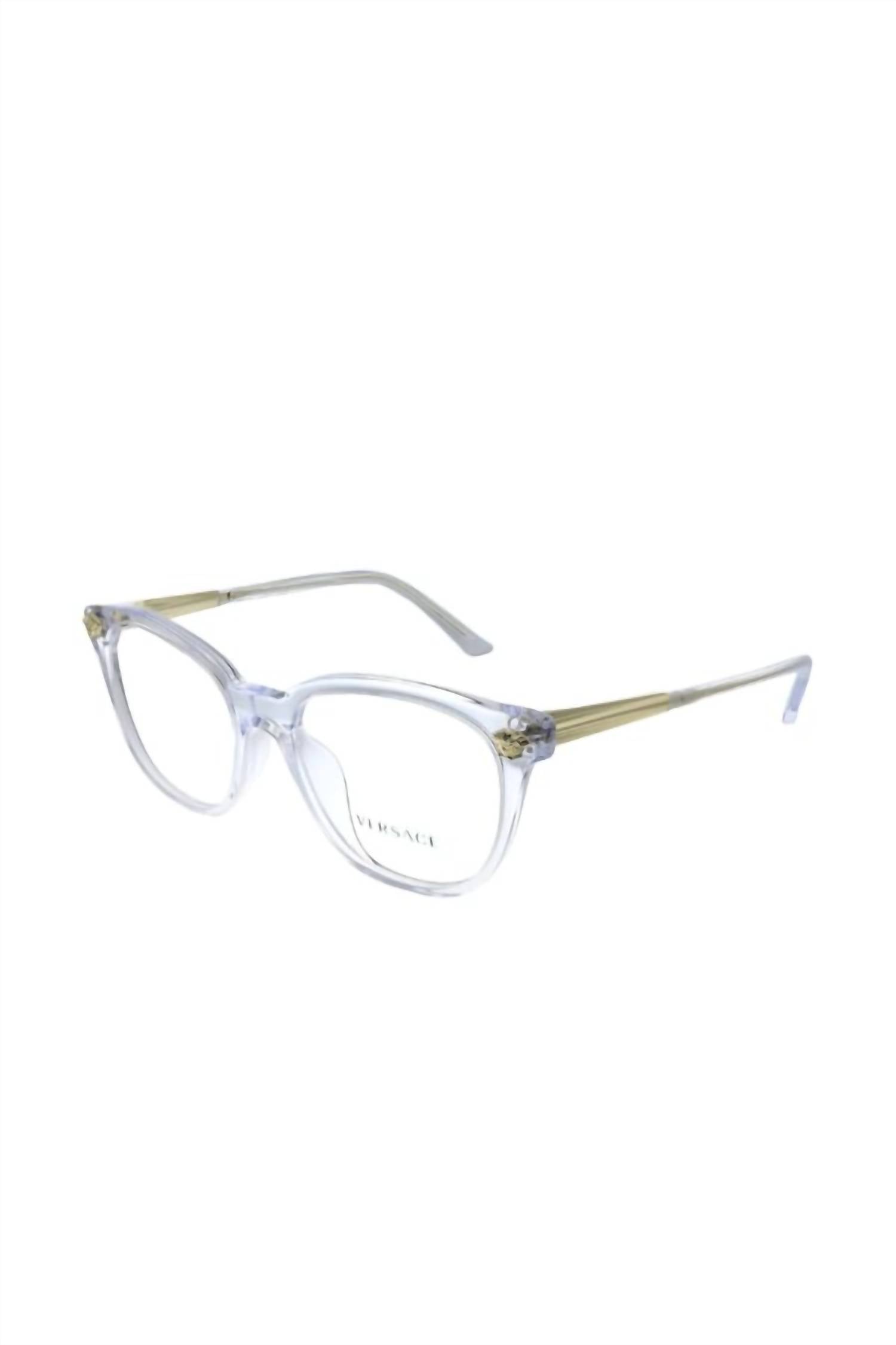 Versace - Round Plastic Eyeglasses