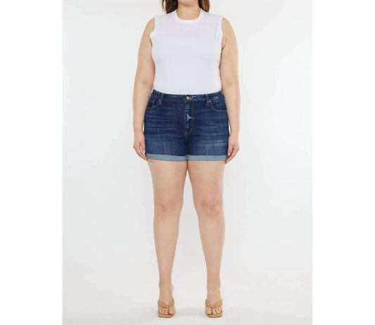 Kancan - Hazel Denim Shorts - Plus