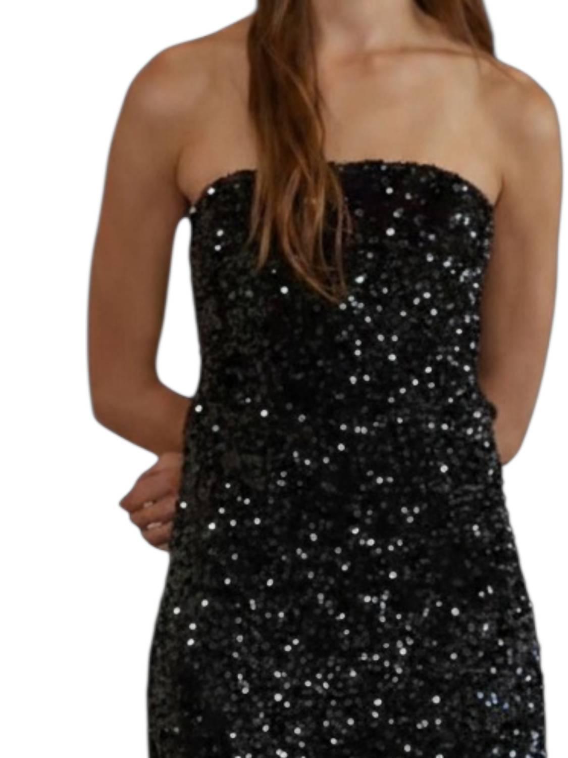 Mint Exclusives - Tyra Sequin Tube Midi Dress