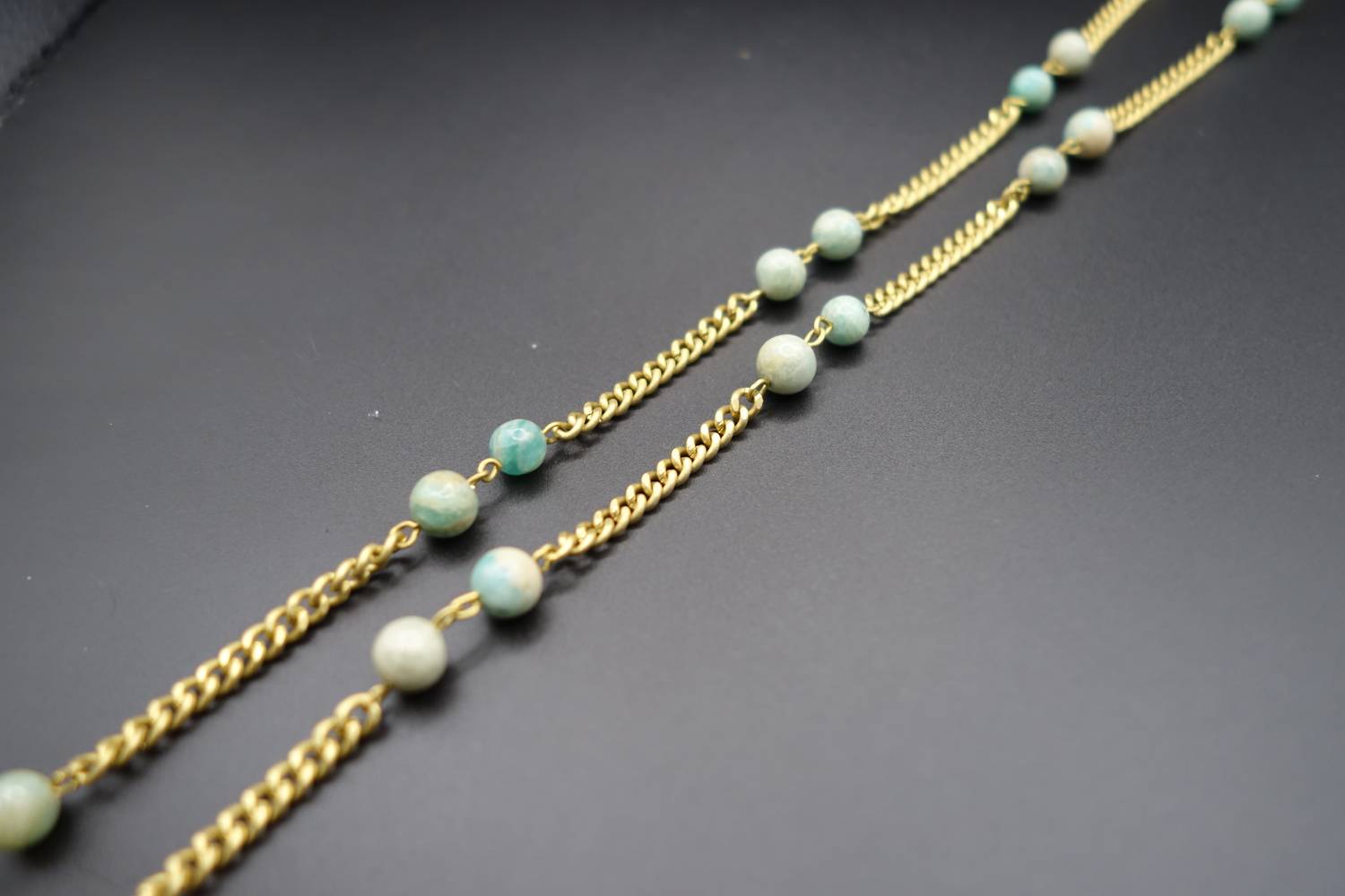 Standawt - Women's Amazonite Sunglasses Chain