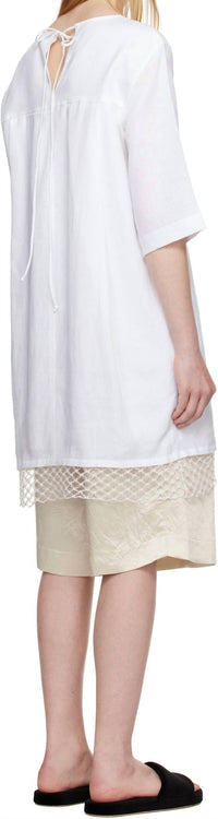 Maria Mcmanus - T-shirt Cocoon Macrame Minidress