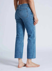 Askk Ny - Low Rise Straight Jeans