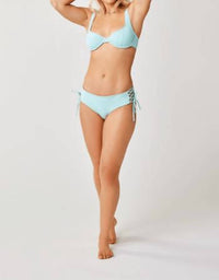 Carve Designs Mustique Reversible Bottom in sunset sea grass - women's swimwear