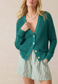 Faherty - Miramar Linen Cardigan