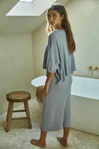 By Together - Off The Grid Ribbed Knit Dollman Top