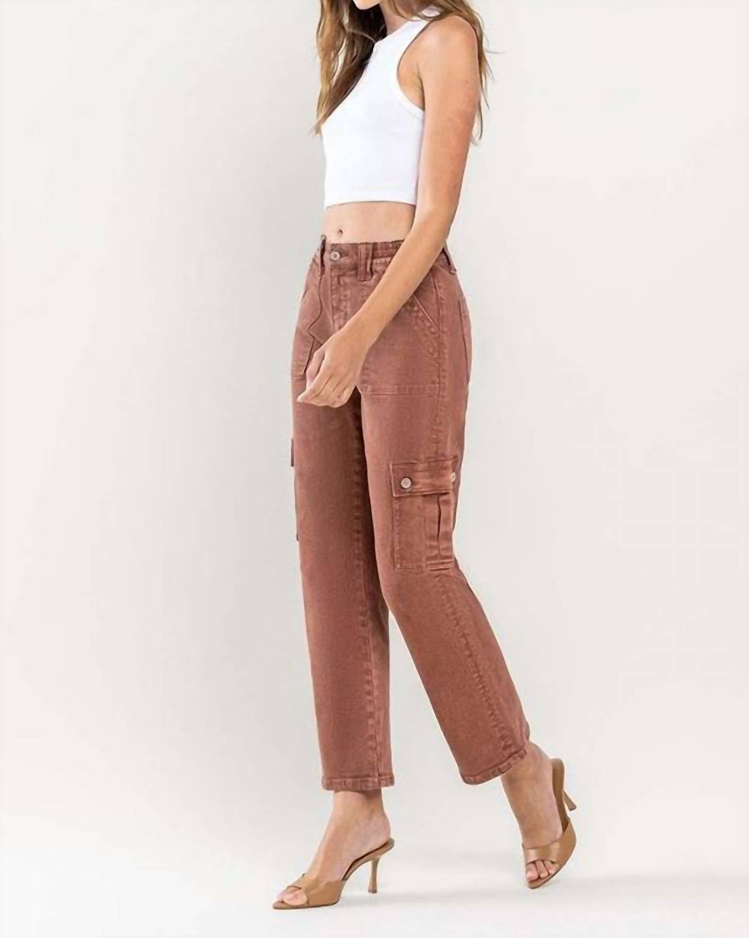 Vervet By Flying Monkey - Cargo Denim Pants