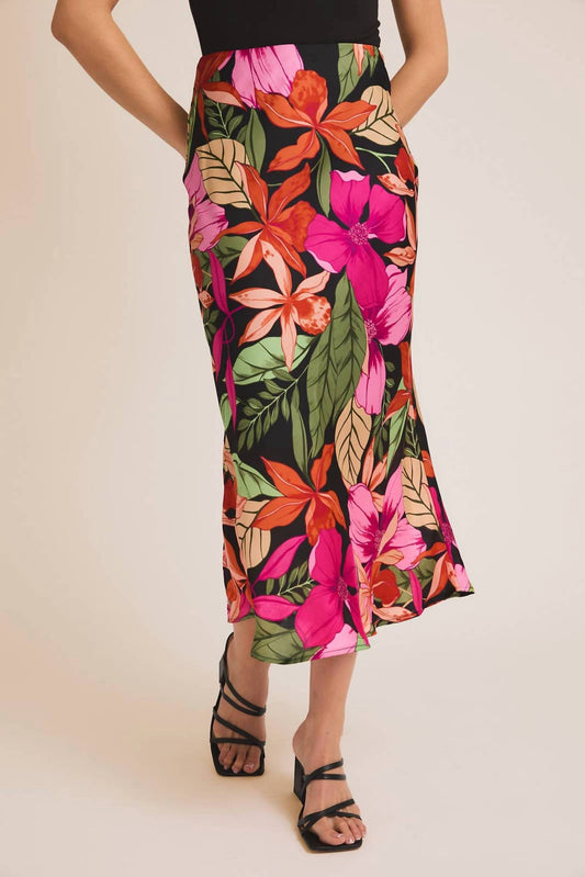 Gilli - Rainforest Beauty Printed Skirt