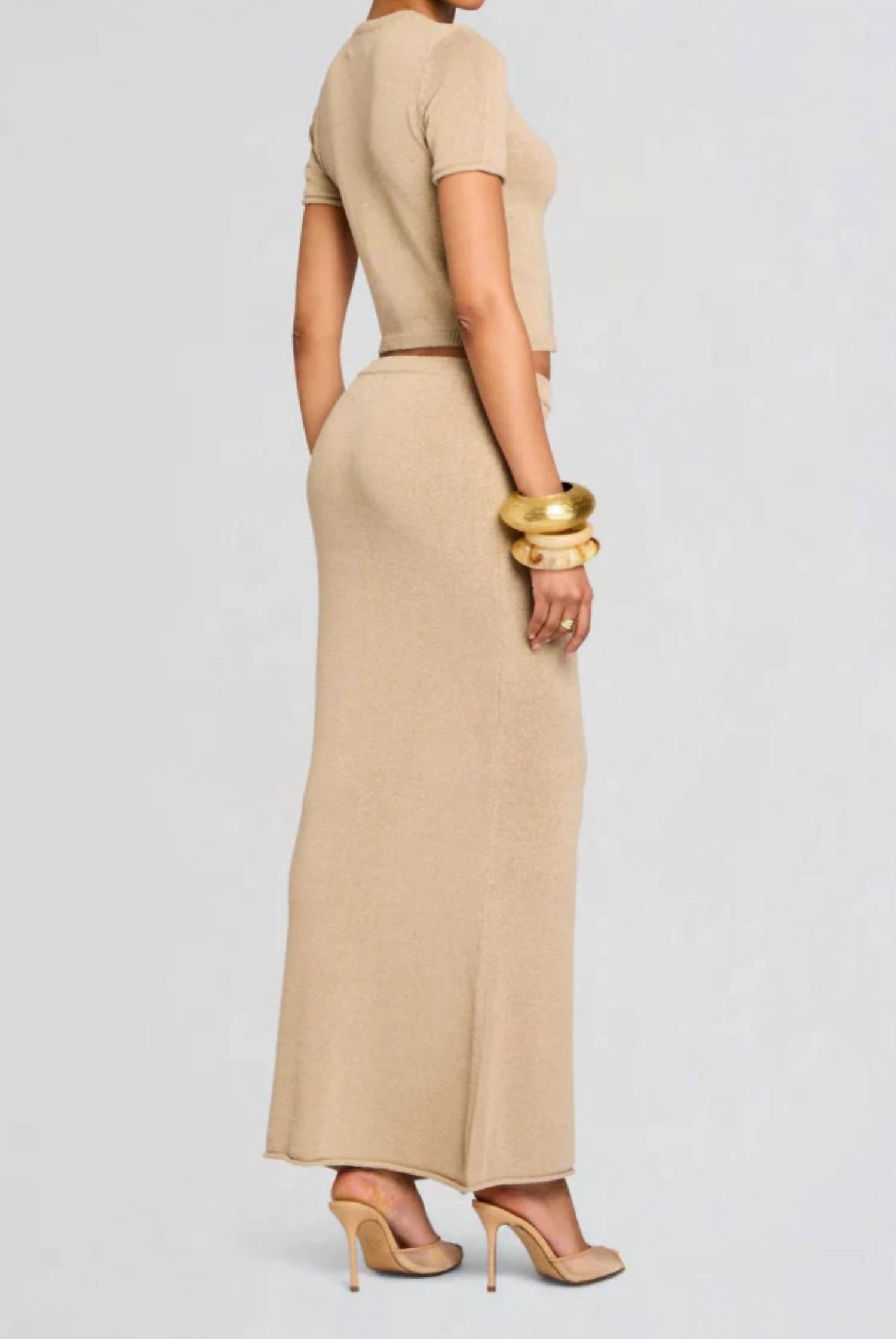 Ser.O.Ya - Kora Knit Maxi Skirt