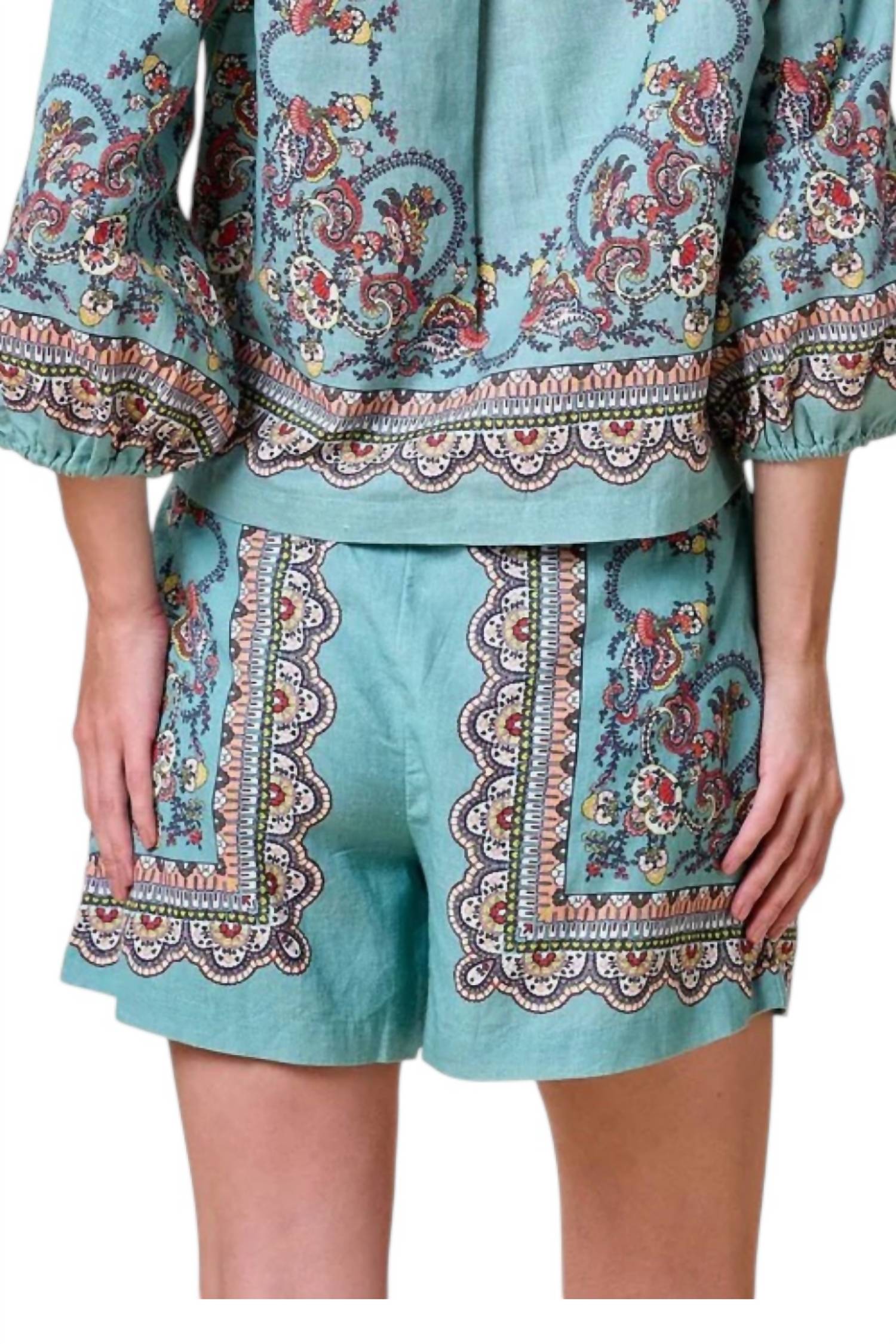 Cleobella - Sebastian Patterned Shorts