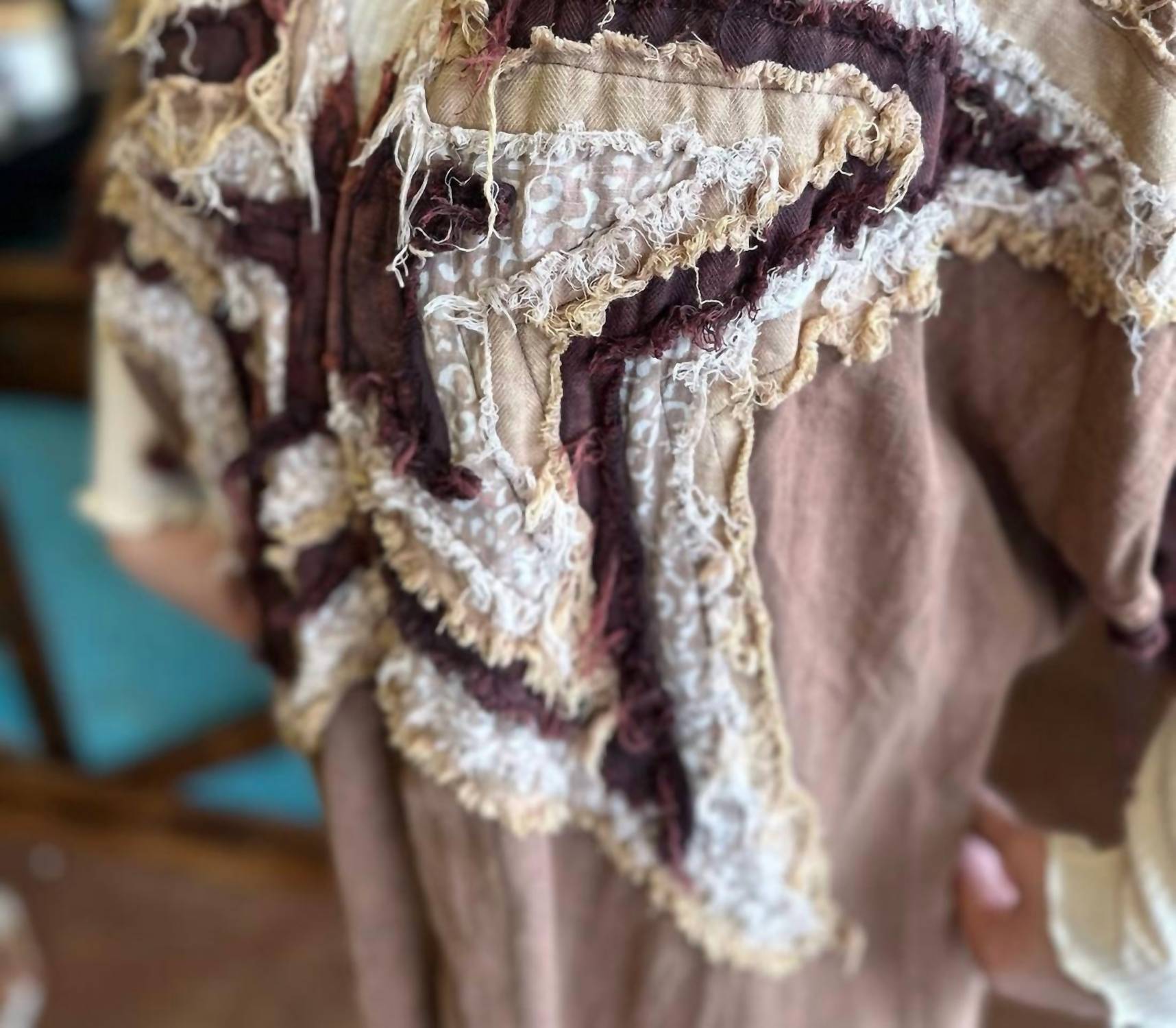 Oli & Hali - Star Patched Kimono