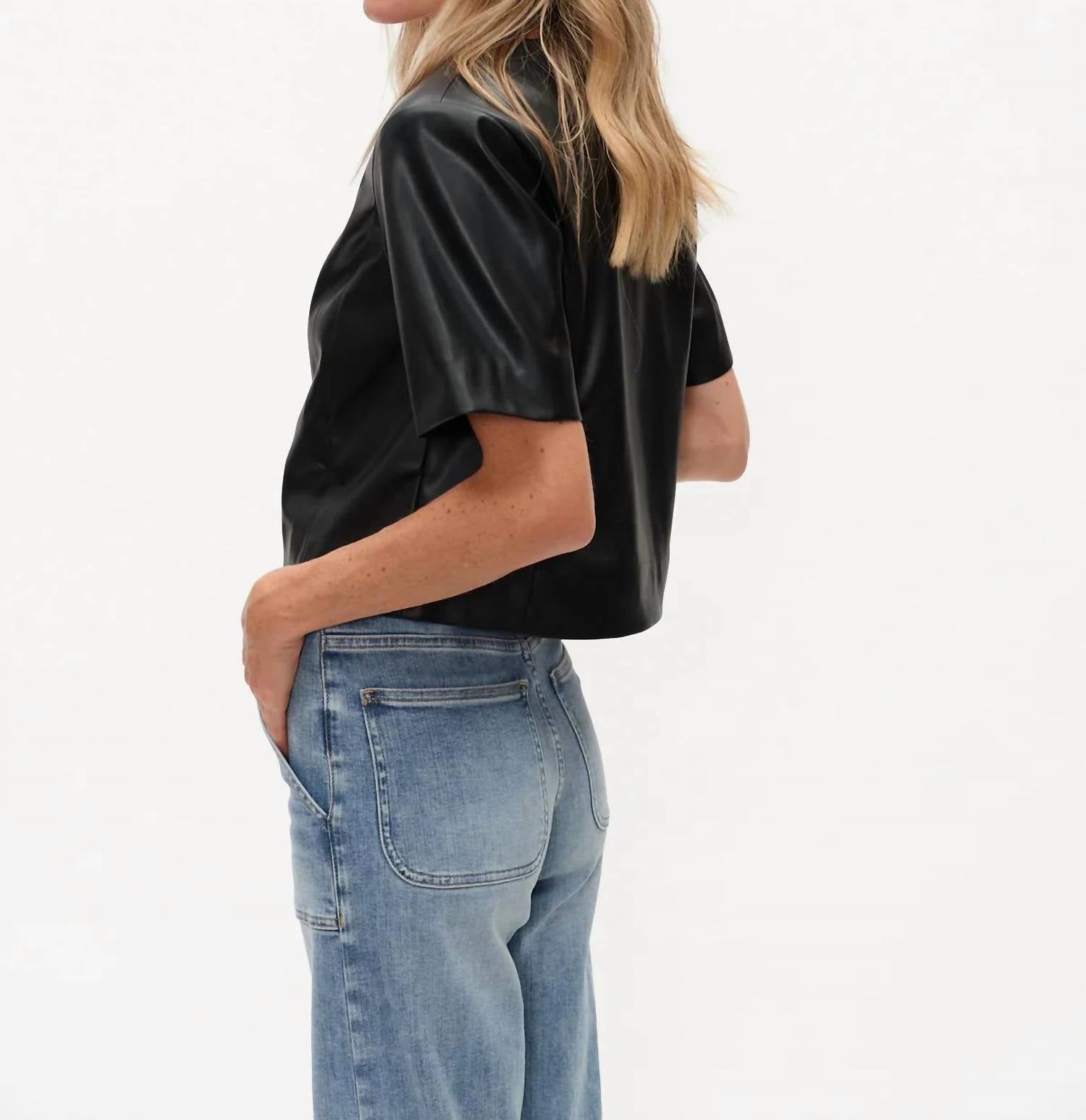 Six/Fifty - The Quinn Faux Leather Jacket