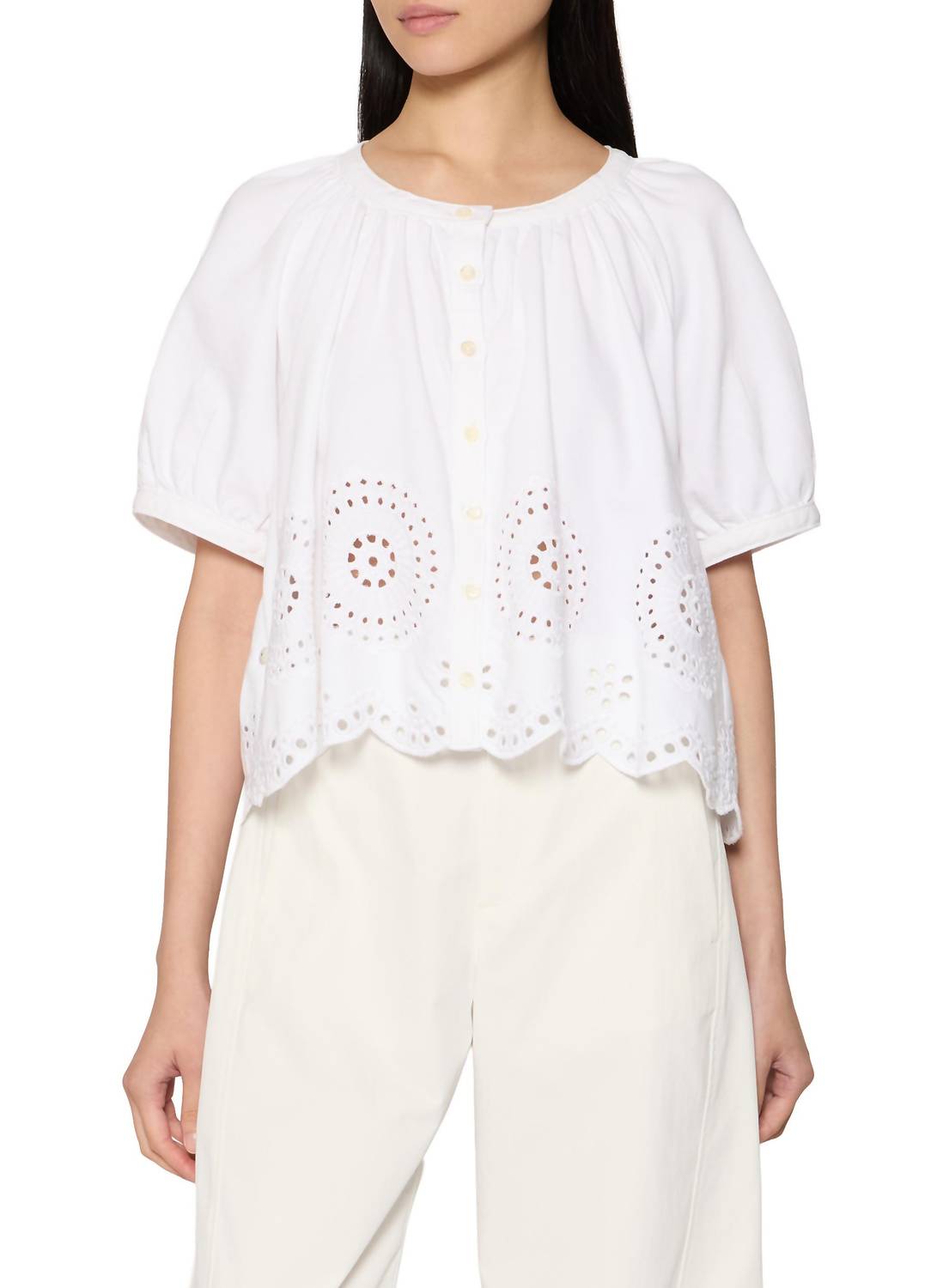 Frame - The Eyelet Resort Shirt