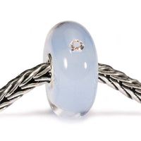 Trollbeads Women's Baby Boy Glass Bead Charm in silver - women's jewelry - alternate view