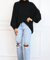 Zenana - Under Wraps Turtleneck Sweater