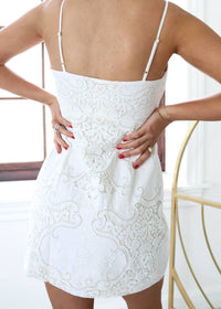 Loveshackfancy - Rosalisa Cotton Doiley Lace Mini Dress